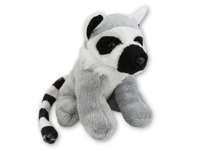 Lemur cu coadă inelată de pluș 14 cm - jucării de pluș