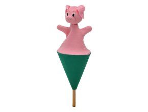 Purceluș 20 cm, marionetă conică