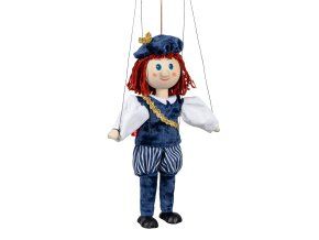 Păpușă din lemn, Prinț 20 cm