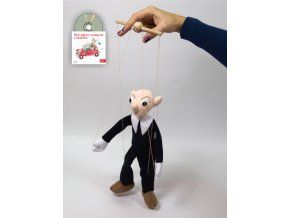 Spejbl 30 cm, marionetă textilă + CD