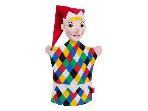 Clovn 32 cm, marionetă ART