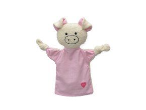 Păpușă din pânză terry, 29 cm, purceluș