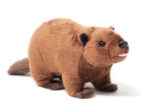 Castor de pluș 23 cm - jucării de pluș