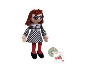 Figurină de pluș 25 cm + CD