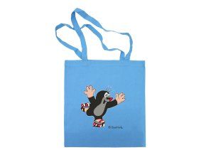 Geantă Mole 42x38 cm, albastră, skateboard
