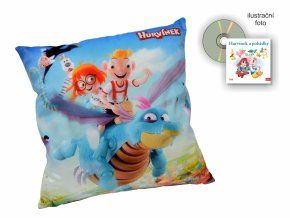 Hurvínek Pillow 30x30, Dragon, +CD audio