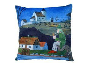 Pernă 25x25 cm Lada, Vărsător