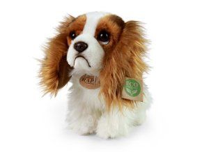 Câine de pluș King Charles Spaniel 25 cm