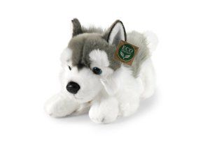 Câine husky de pluș 32 cm