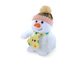 Om de zăpadă de pluș 26 cm