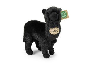 Pluș lamă alpaca neagră 23 cm