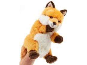 Vulpe de pluș - marionetă - 30 cm - jucării de pluș