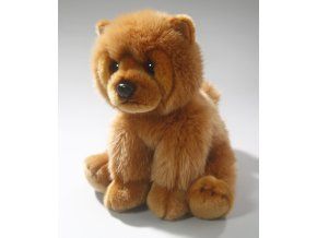 Câine de pluș - chow-chow 25 cm