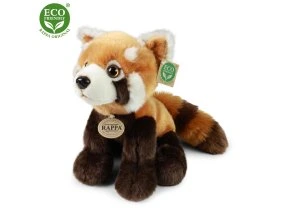 5456 pluss voros panda 28 cm pluss jatekok