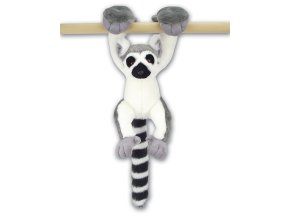 Lemur cu coadă inelată de pluș 30 cm - jucării de pluș