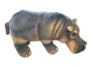 Hipopotam de pluș 45 cm - jucării de pluș