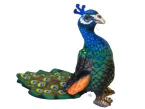 Păun de pluș 35 cm - jucării de pluș