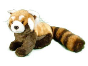 Pluș panda roșu 27 cm - jucării de pluș