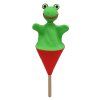 Broască 20 cm, marionetă conică