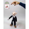 Spejbl 30 cm, marionetă textilă + CD