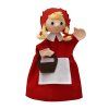 Scufița Roșie și Lupul cu codițe, marionetă 30 cm