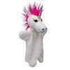 Unicorn 30 cm alb, marionetă