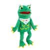 Marionetă ce dă din aripi de broască, ajutor cu logo-ul
