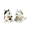 Câine husky de pluș 16 cm