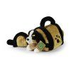 Câine de pluș Bernese Mountain Dog în cușcă 15 cm