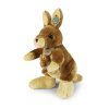 Cangur de pluș cu pui 37 cm