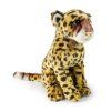 Ghepard de pluș în poziție așezată 28 cm