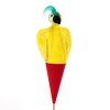 Papagal 55 cm 3 în 1, marionetă conică