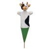 Vacă pătată 56 cm 3 în 1, marionetă conică