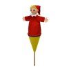 Clovn 36 cm, marionetă conică