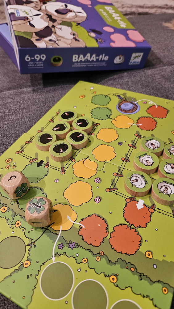 Baaa-tle recenze – skvělá desková hra pro děti i celou rodinu