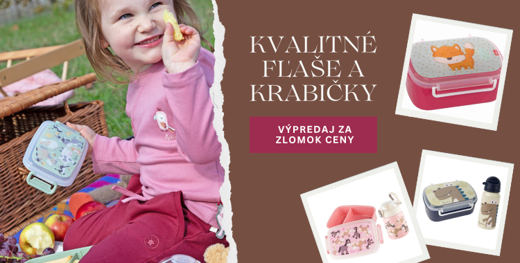Výpredaj Sigikid - krabičky a fľaše na pitie