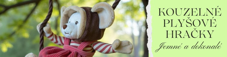 Plyšové hračky pro děti i dospělé