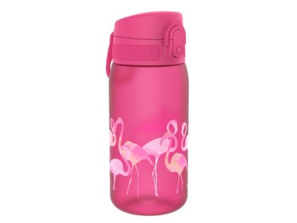 ION-RF350PPFLAM ion8 Láhev na pití One Touch Flamingos 400 ml
