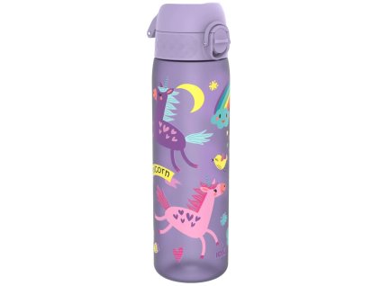 ION RF500PPUNIC ion8 Láhev na pití Leak Proof Unicorns lila 500 ml