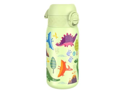 ION SS400PGDINO ion8 Nerezová láhev na pití Leak Proof Dinosaur 400 ml