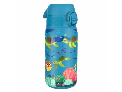 ION-SS400PBSEATUR ion8 Nerezová láhev na pití Sea Turtle 400 ml