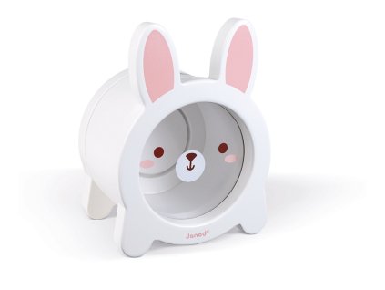 J04654 Janod Dřevěná pokladnička Zajíček