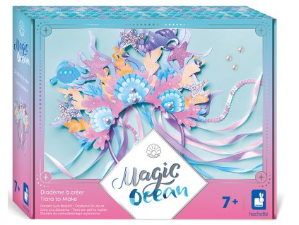 J09137 Janod Kreativní sada DIY Magický oceán - Korunka Diadém