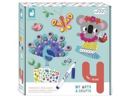 J07747 Janod Kreativní sada My arts and crafts XXL sada s aktivitami 4