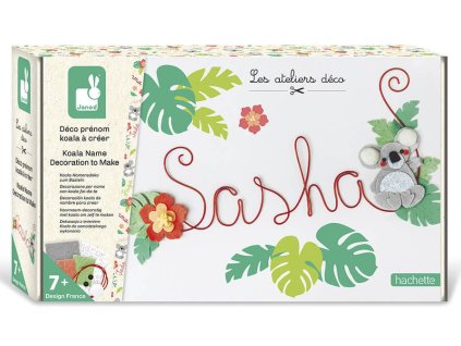 J07969 Janod Kreativní sada Výroba jmenovky Koala
