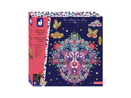 J07955 Janod Kreativní sada XXL Multiaktivity Zvířátka - tvoření všeho druhu