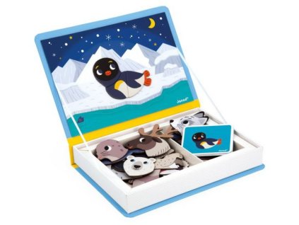 J02599 Janod Magnetibook Polární zvířata