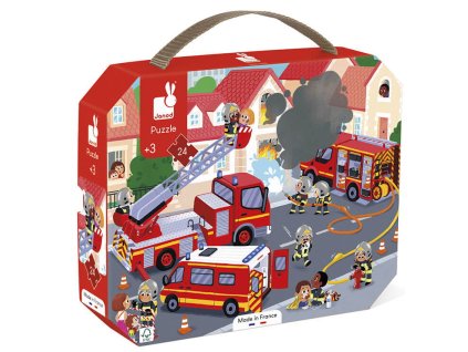 J02605 Janod Puzzle Hasiči