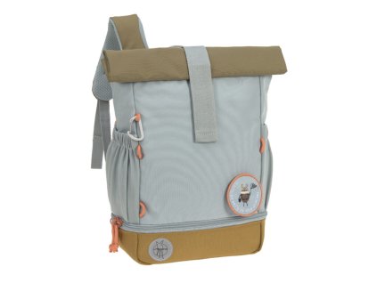7345-002 Lässig Dětský batoh Mini Rolltop Backpack Nature light blue
