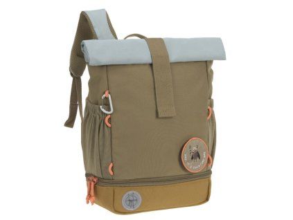 7345-003 Lässig Dětský batoh Mini Rolltop Backpack Nature olive